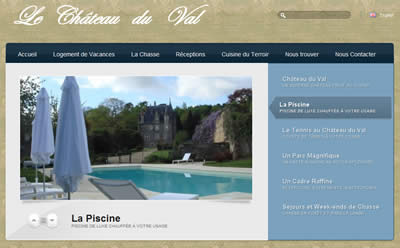 Locations Chateau, la chasse, piscine, tennis en Bretagne