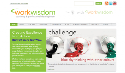 WordPress Job finding service