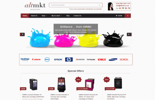 WordPress ecopmmerce website