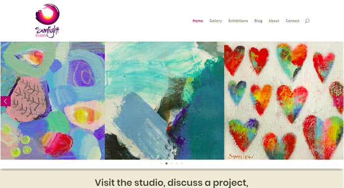 Artist Portfolio Website