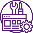 Web Design and WordPress Specialists 15 Graphic depicting wordress developer