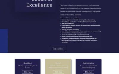 Coaching Excellence Website