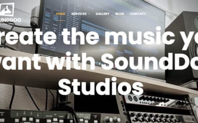 Web Design and WordPress Specialists 27 Recording Studio Website Design